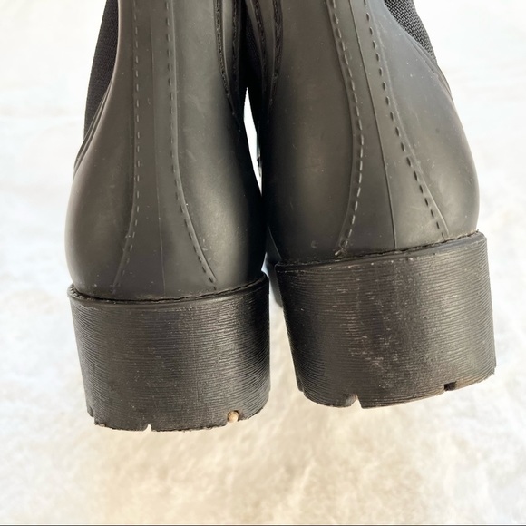 JEFFREY CAMPBELL Cloudy Waterproof Chelsea Rain Boot Size 8 Y2K 90s Grunge - Picture 4 of 8
